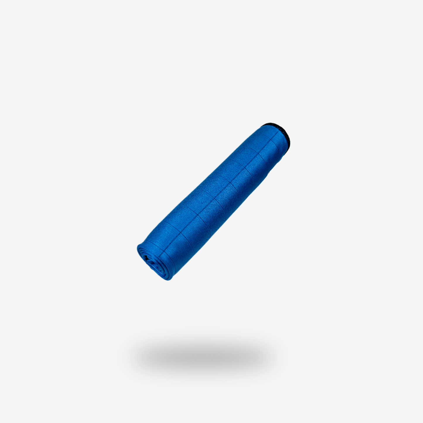 A pack of FibreKing Carbon Glass Cloths (3 Pack) is displayed rolled-up on a plain white background, with a faint shadow below, highlighting their neat microfiber appearance.