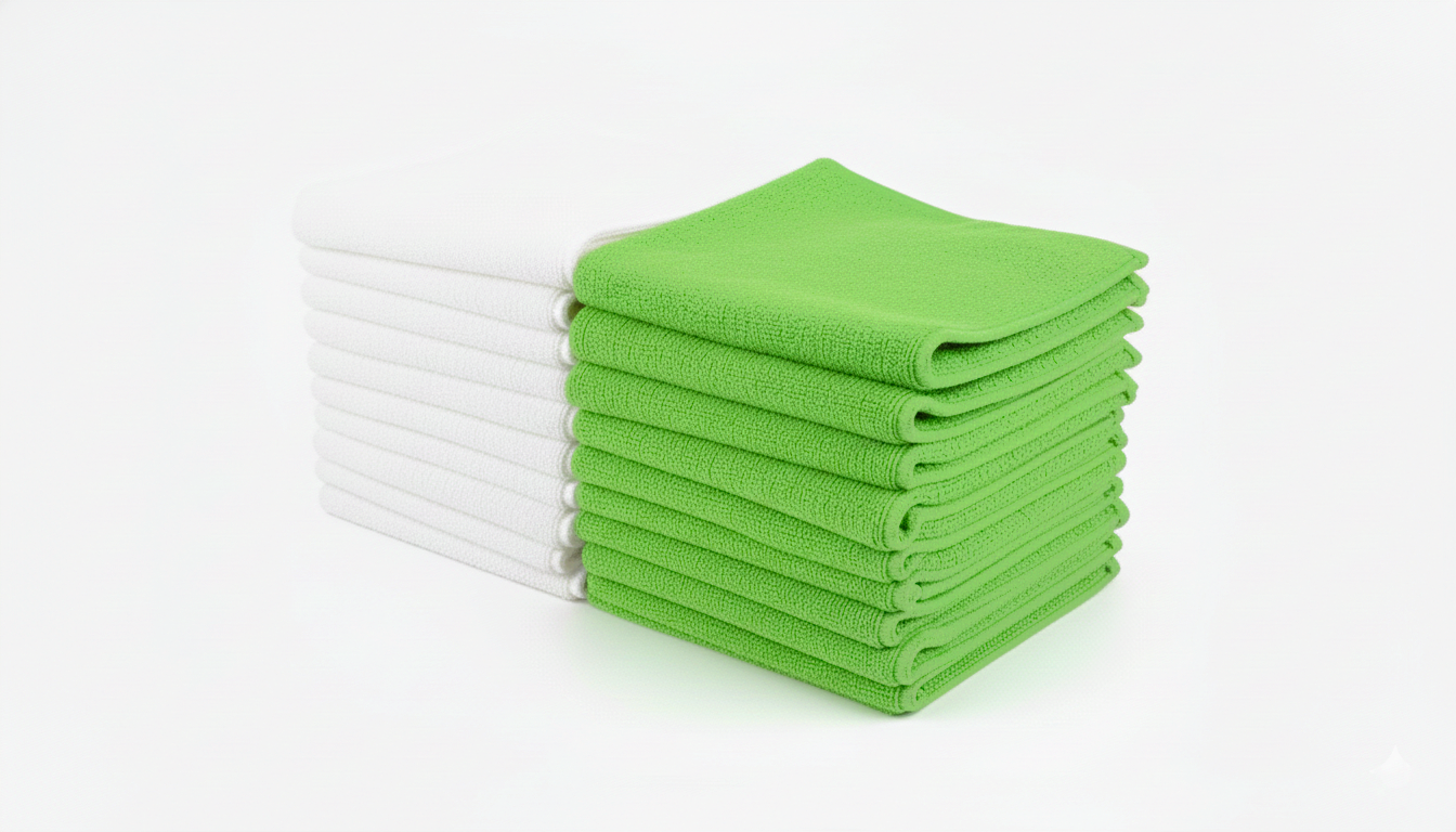 Silver Label 325GSM microfibre cloths - 20 pack