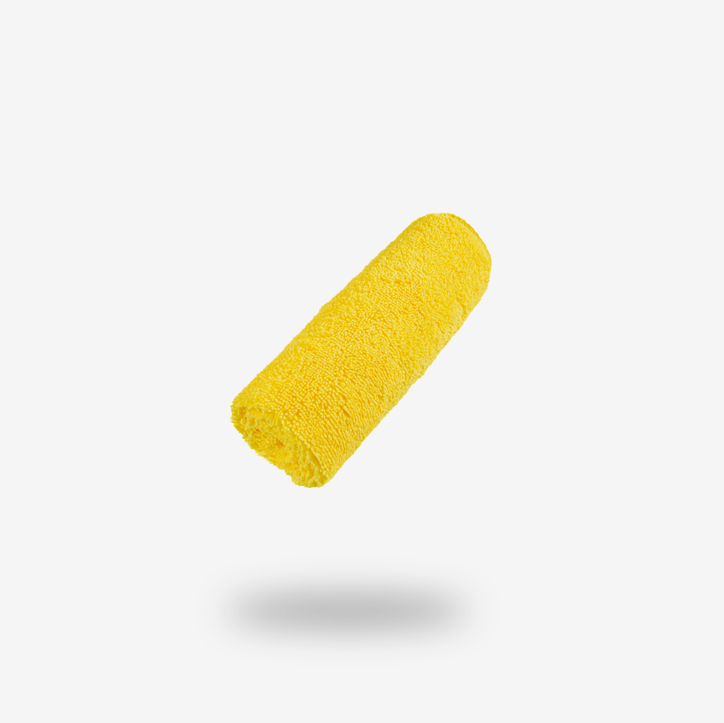 A FibreKing Silver Label Microfibre Box is centered on a plain white background with a faint shadow below it, highlighting its soft, premium texture.