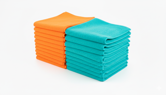 Silver Label 325GSM microfibre cloths - 20 pack