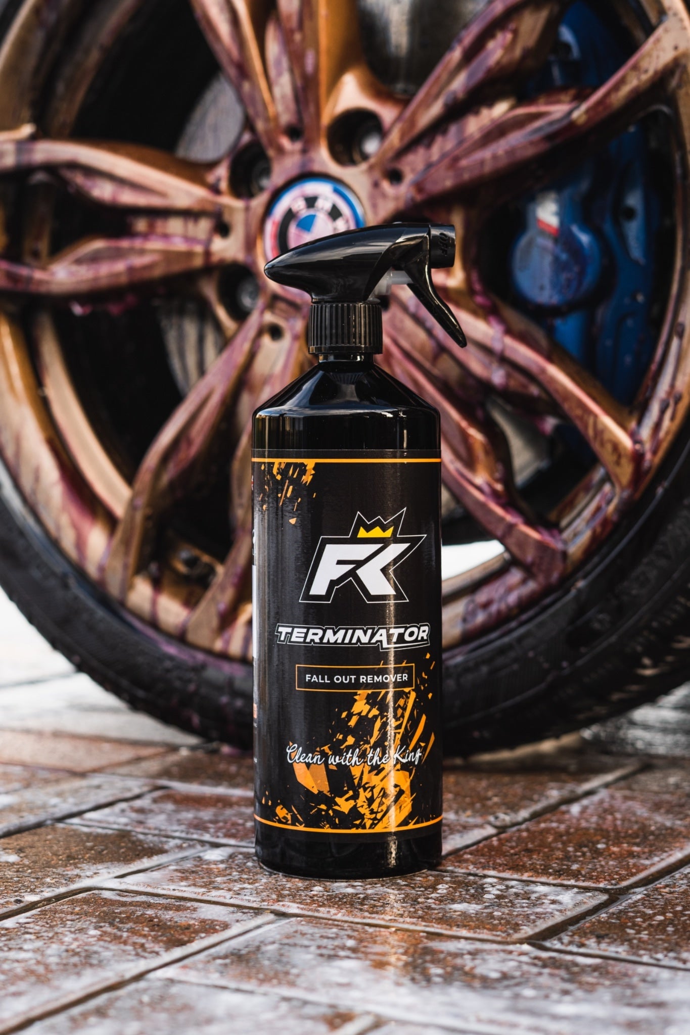 Fibreking wheel iron fallout remover