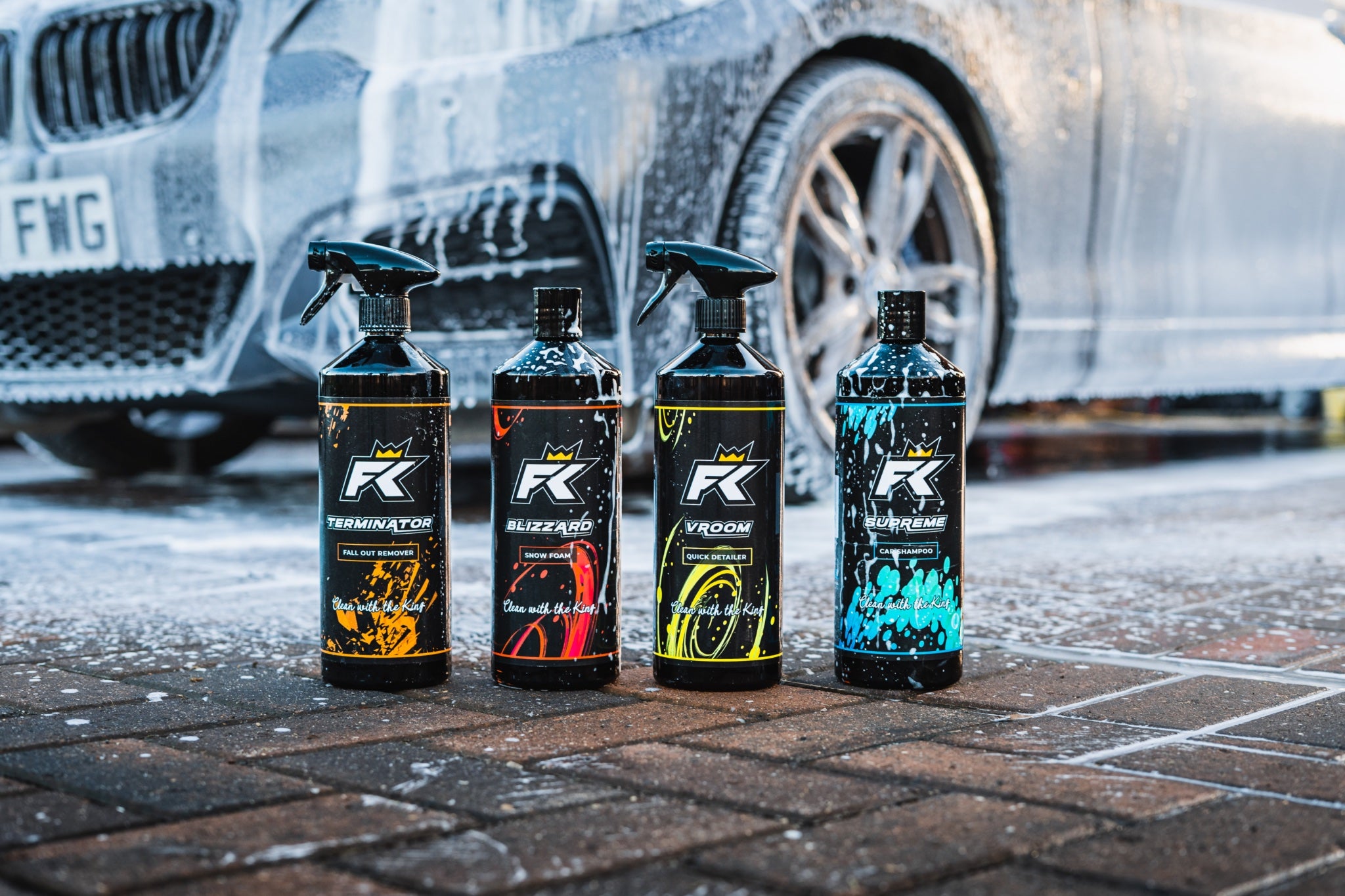 Car clearance wash products