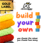 Build Your Own Fibreking Gold label Microfibre Pack