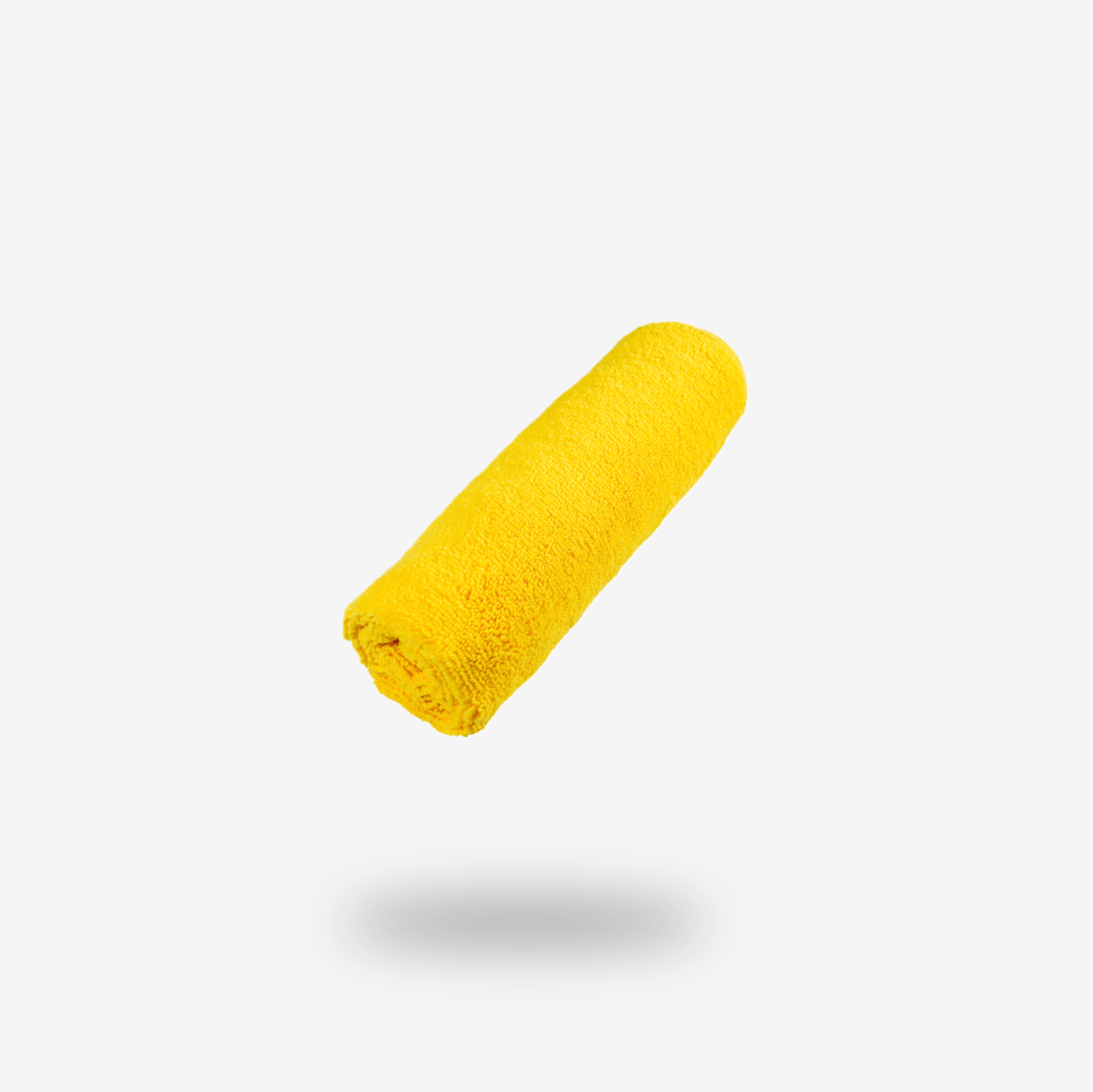 The FibreKing Build Your Own Gold Label Pack is shown in yellow against a plain white background with a shadow beneath it—perfect for pairing with premium cleaning cloths for a flawless finish.