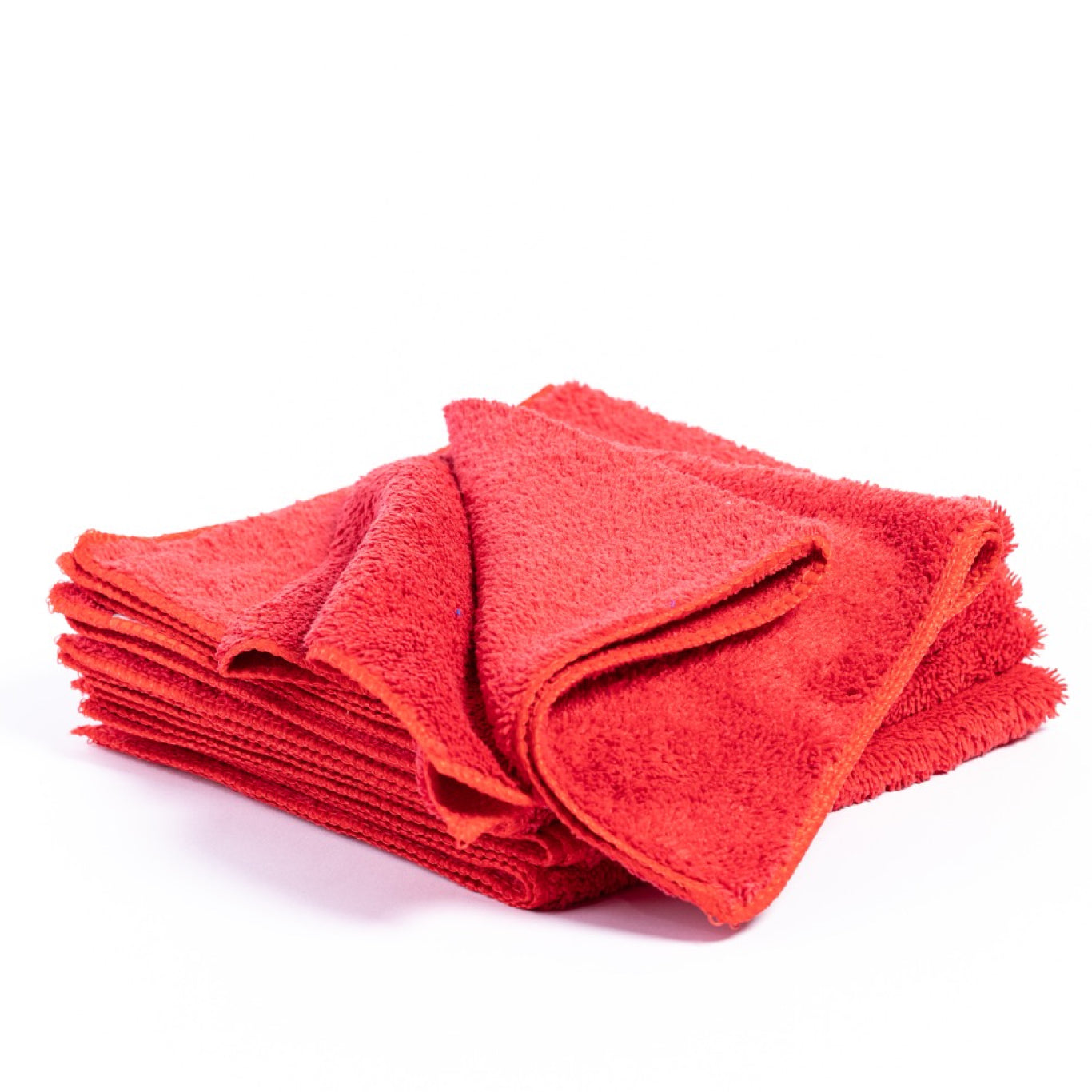 Fibreking premium car detailing Microfibre Towels Red