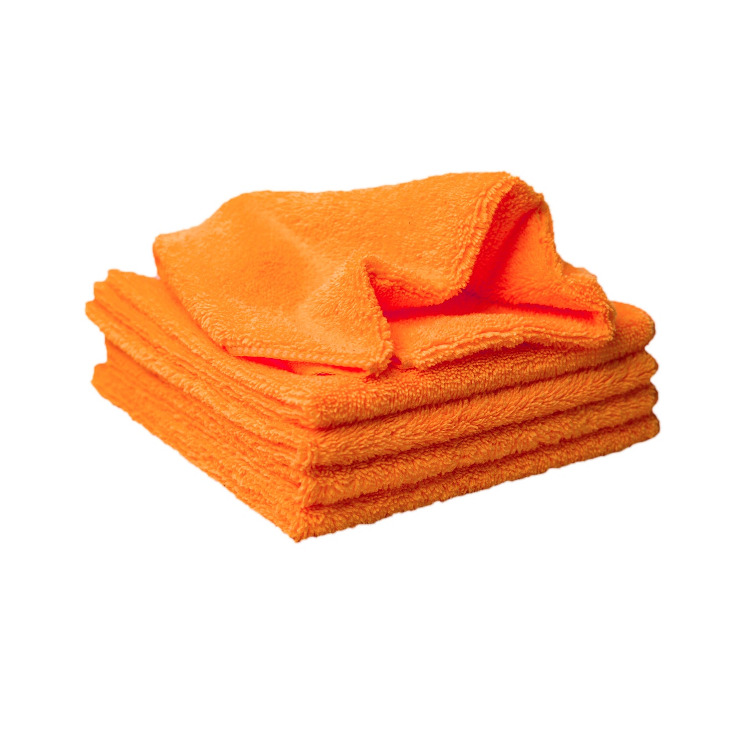 FibreKing Premium Microfibre Cloths - Orange
