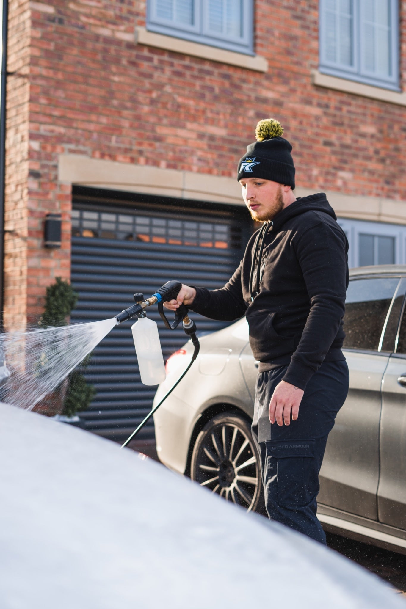 Fibreking car detailing snow foam lifestyle